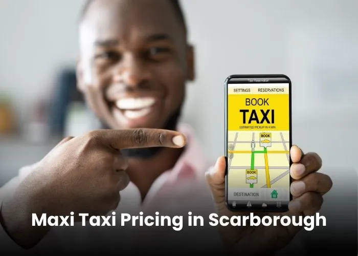 Cost of a maxi taxi in Scarborough with flat-rate pricing for group travel and airport transfers